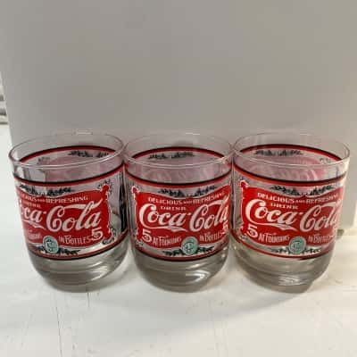 Coca-Cola Glass Set of 3