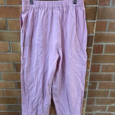 Adorne Womens  Size 10 Pink  Culotte Pants 