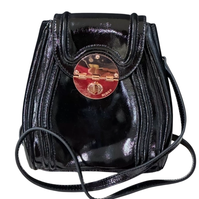 Mimco Womens Cross Body Bag Black  