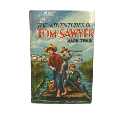 The Adventures of Tom Sawyer by Mark Twain Hardback 1960s Purnell and Sons Ltd
