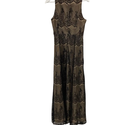 Forever New Womens  Size S Party Dress Beige / Black  