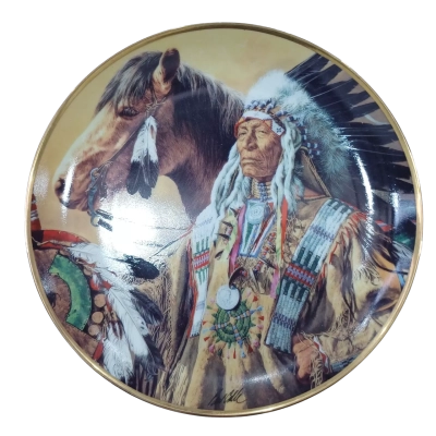 Pride of the Sioux by Paul Calle plate