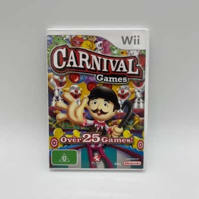 Carnival Games Wii Video Game [B#17]