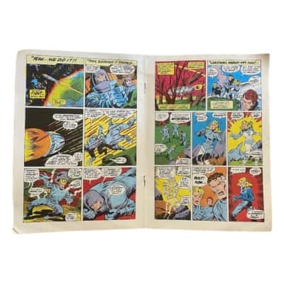 Fantastic four vintage book and record 1974