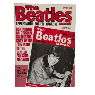The Beatles Appreciation Society Magazine Book Reprint Of Original Issue No. 12 (April 1977 reprint of Original July 1964 Edition)