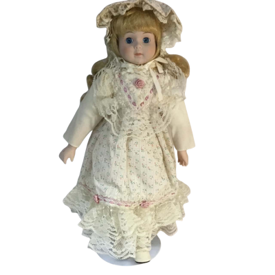 Porcelain Doll Approx 41 x 25cm