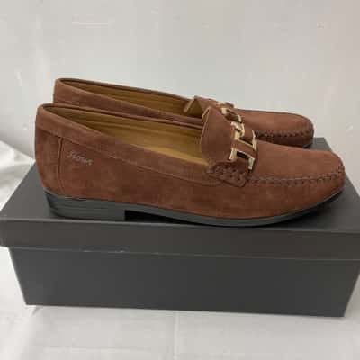 Sioux Women's Size 5.5 Loafers Brown NEW