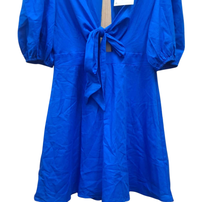 Atmos&Here Womens  Size 10 Casual Dress Blue 