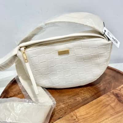 BNWT Mimco Creme Parker Crescent CB RRP $179.5