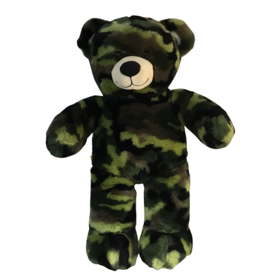 Build A Bear Camo Bear Approx 42cm high
