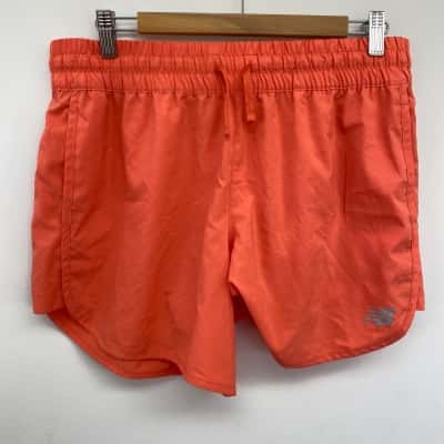 New Balance Orange Sport Shorts  Size M 