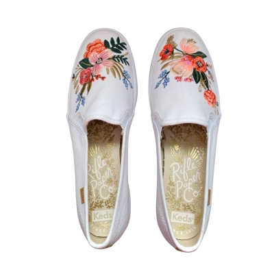 BNWT Keds Women’s Sneakers White & Floral Size 7.5
