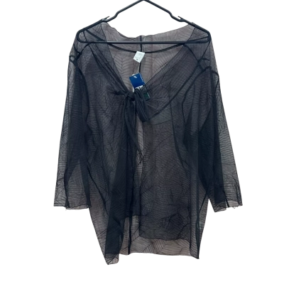Target Womens  Size 20 Mesh Cardigan Black 