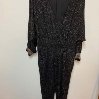 Camilla Womens Lady Stardust Jumpsuit Blue / Gold 