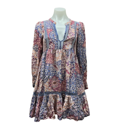 Jaase Womens Size XS Casual Dress Multicoloured / Pattern 