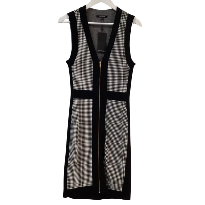 Portmans Womens Size S Midi Dress Black / White BNWT 
