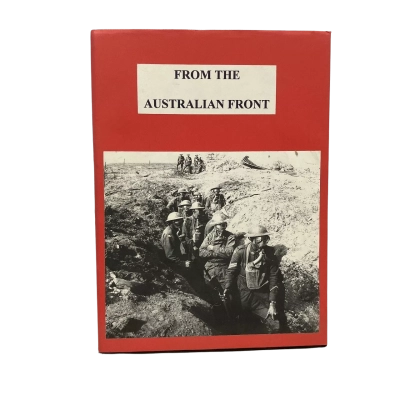 From The AUS Front 1917 Customised Cover Australian Soldiers Patriotic Fund