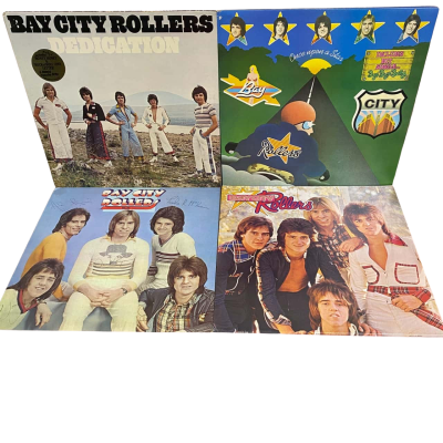 Bay City Rollers 45 Vinyls