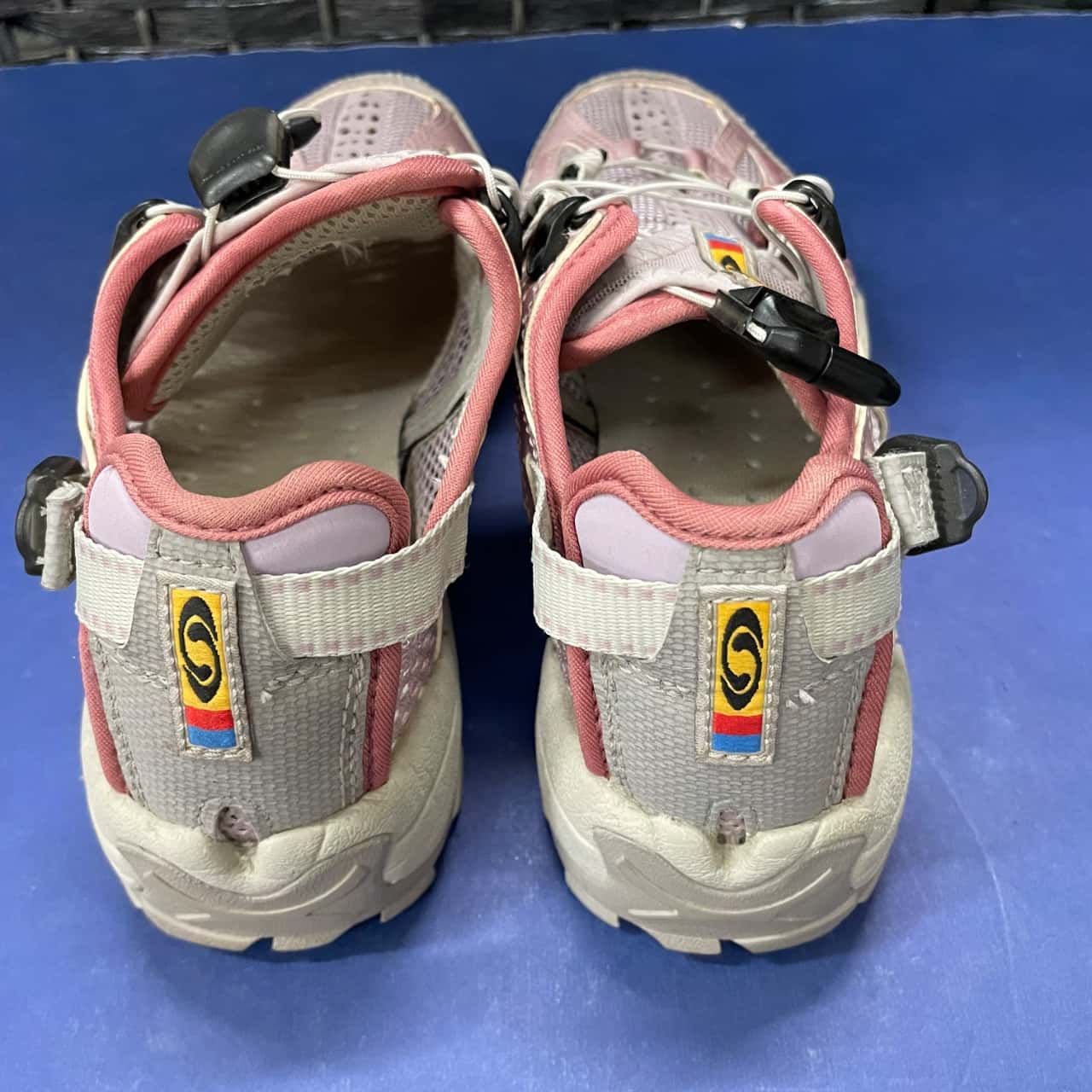 Salomon Womens Size 38 Trainers Pink (s)