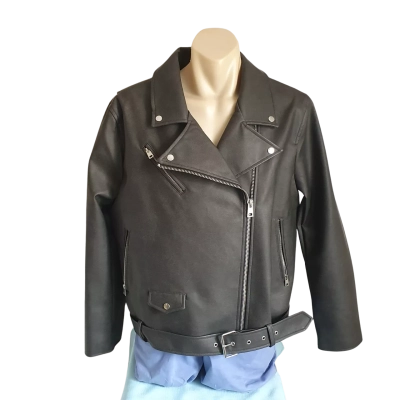 Cotton On Mens  Size L/XL Biker Black  BNWT