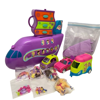 Massive Polly Pocket Toy Bundle