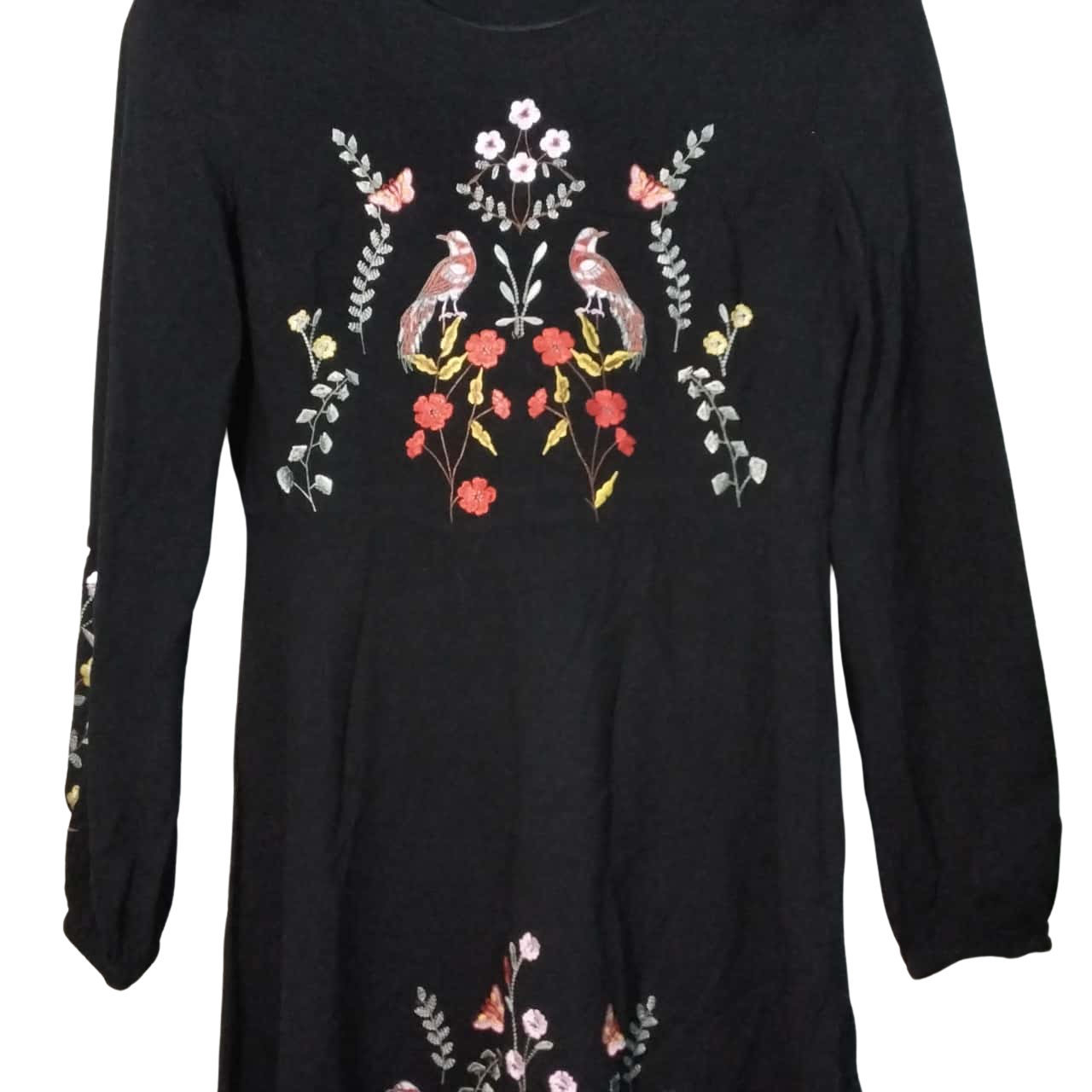 Spreez Other Womens Size 34 Long Sleeve Black / Multicoloured Spreez (s)