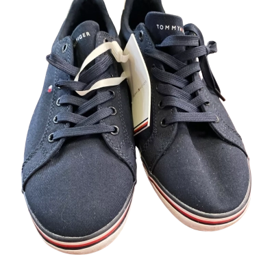 Tommy Hilfiger Navy Blue / Other Canvas shoes