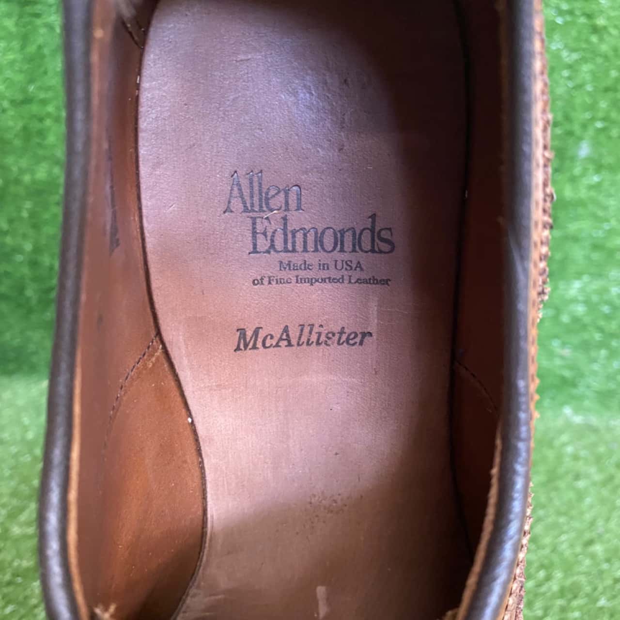 Allen Edmonds Brown Leather Lace-Up Shoes Size 7/7.5 AUS(s)