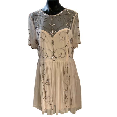 Boohoo occasion Womens  Size 16 Cocktail Dress Pink  