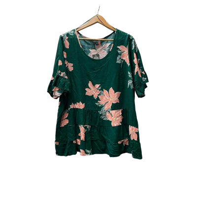 Autograph BNWT Womens  Size 20 3/4 Sleeve Top Floral / Green 