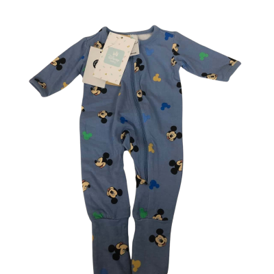 Disney Baby  Size 00000 Playsuit Blue - NEW