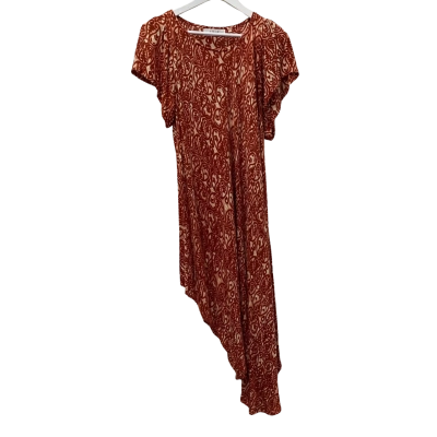  LILLE Womens Size One Size - Asymmetrical Hem Dress - 100% Rayon