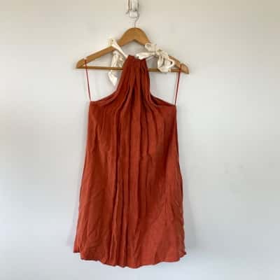 Imonni Melbourne Orange Mini Dress Size 10