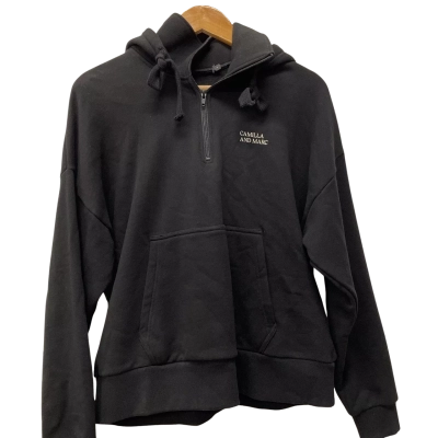 C&M Camilla and Marc Womens  Size 6 Hoodie Black  