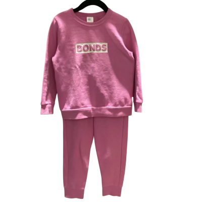 Bonds Kids  Size 4 Pink  Track Suit 2 Piece NWOT.     HTHT