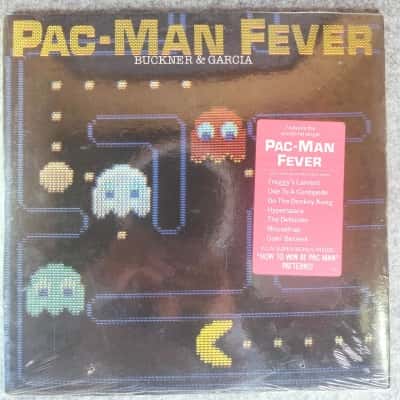Buckner & Garcia Pac-Man Fever [SEALED] 1982 LP + Sticker Kuala Lumpur Import. 
