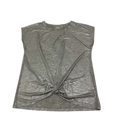 Sussan Size XS Silver Short Sleeve Top - BNWT - RRP$69.95