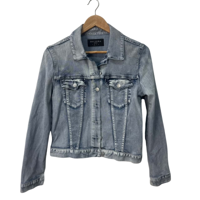 Decjuba Womens  Size 10 Denim Jacket Blue 
