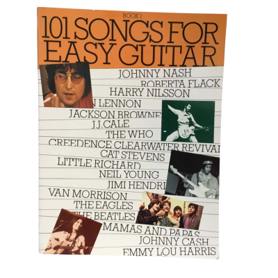 Book 1 101 Songs For Easy Guitar 