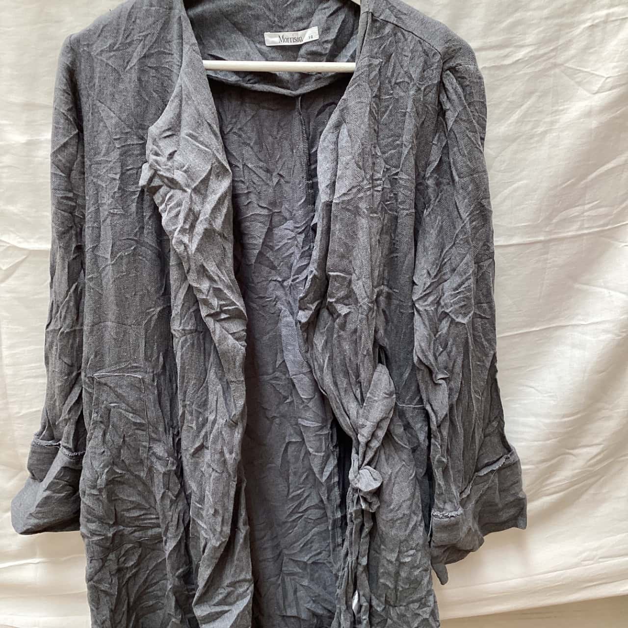 Morrison Womens Size 12 Cardigans Grey