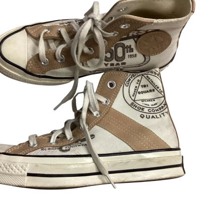 Converse Kids  Size 4 Shoes Beige / Champagne 