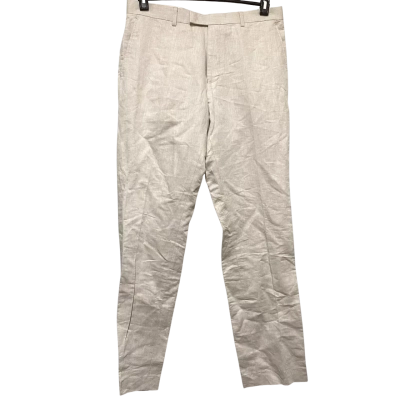 Tarocash Womens  Size 34 Slim Fit Pants Beige 