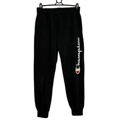 Champion Mens  Size M Track Pants Black  