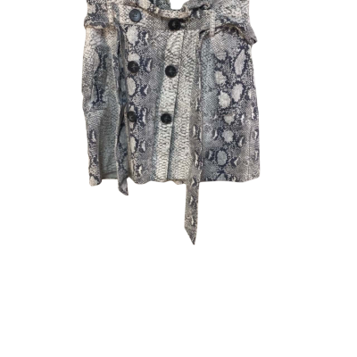 Sheike Womens  Size 8 Skirt Grey / Pattern 