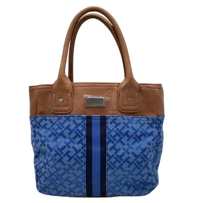 BNWT Tommy Hilfiger Womens Handbag Blue / Brown RRP$69.00 HB2