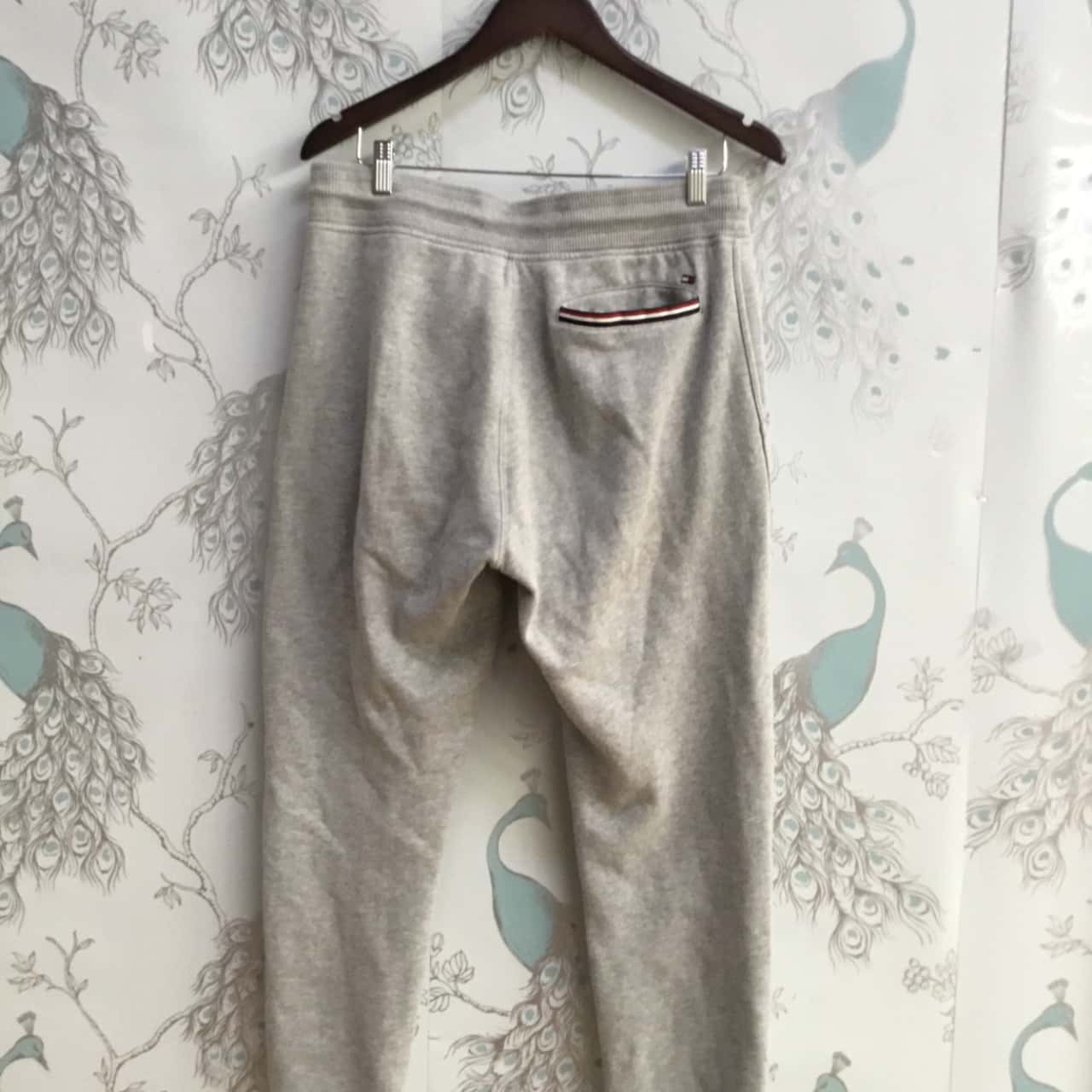 Tommy Hilfiger Mens Size M Track Pants Grey