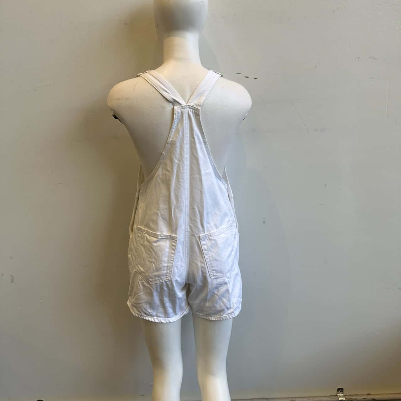 Glassons Denim Women's Size 6 Shortalls White (s) - Used Very Good ...
