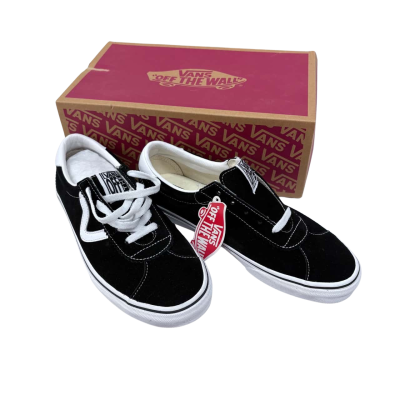 Vans Black Suede Shoes Size 8 Mens / 9.5 Womens