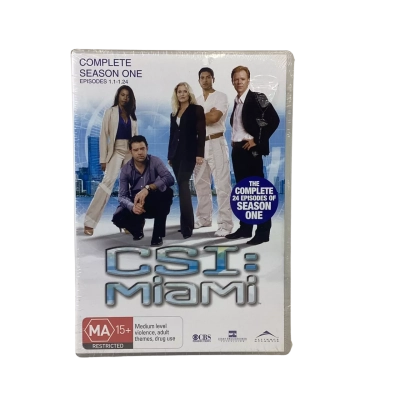 DVD - CSI : Miami Complete Season One (MA) 2002
