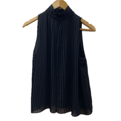 Zara Womens shirt Size S Sleeveless Top Black  